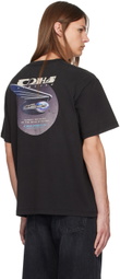 C2H4 Black Airline T-Shirt