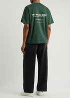 Mki Miyuki Zoku Logo-print Cotton T-shirt Green