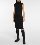 Ann Demeulemeester - Alice alpaca, wool and cashmere knit minidress