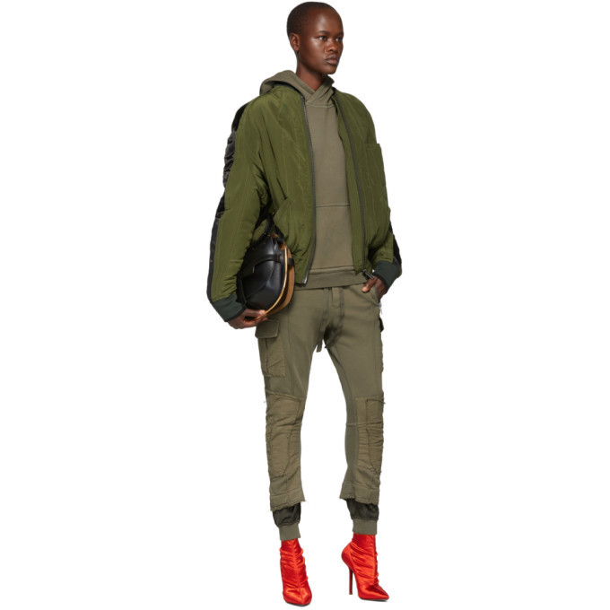 HAIDER ACKERMANN ナイロンシルクボンバージャケット HAIDER ACKERMANN シルクボンバージャケット