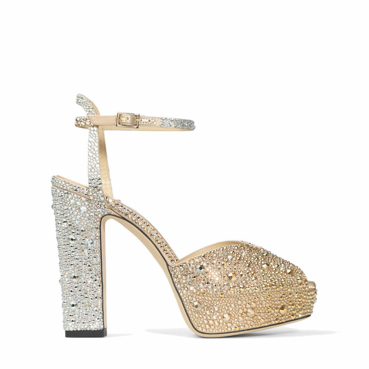 Photo: Jimmy Choo Sacaria Platform 120 Sandal