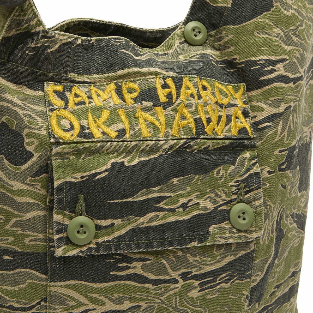 Maharishi Men's Camp Hardy Okinawa Sling Bag in John Wayne Colourway 