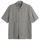Mellow Clo Men's Multi Trail Short Sleeve Shirt in Grey