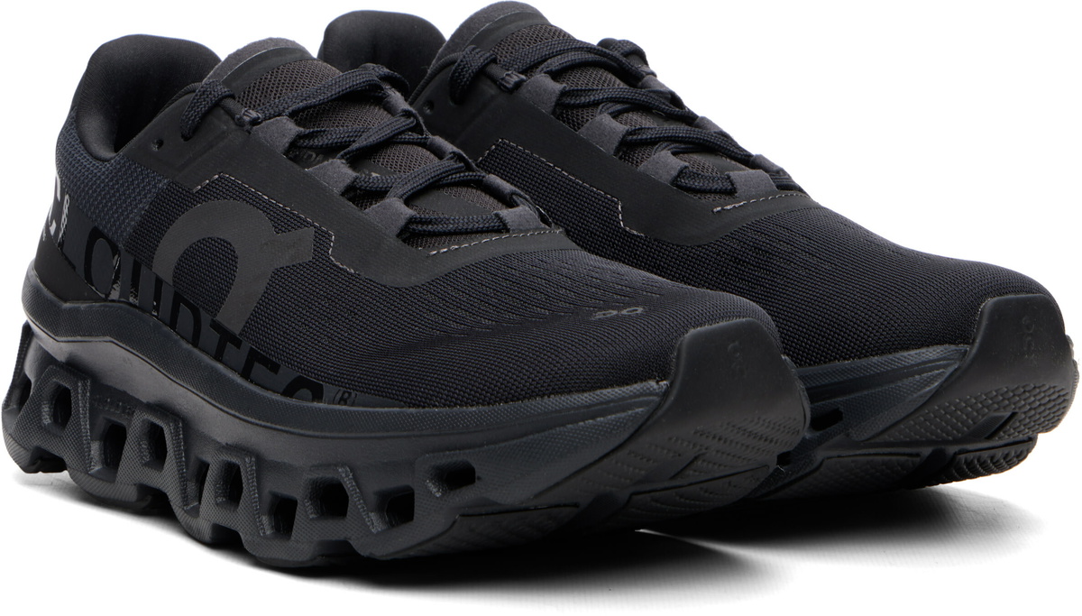 On Black Cloudmonster Sneakers