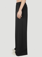 MM6 Maison Margiela - Wide Leg Pants in Black