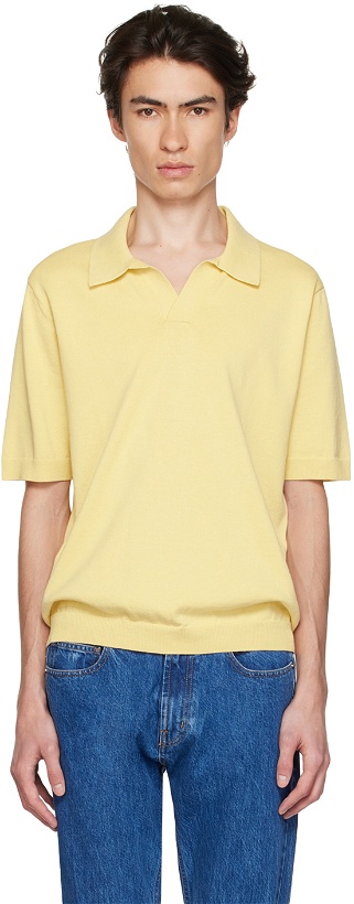 Photo: NORSE PROJECTS Yellow Leif Polo