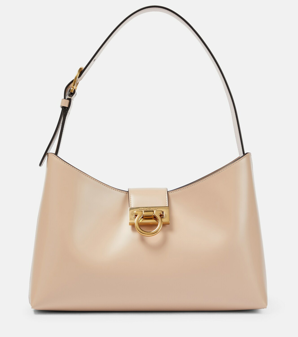 Ferragamo - Trifolio Small leather shoulder bag Salvatore Ferragamo