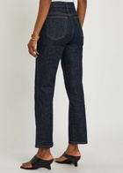 Khaite Abigail Slim Straight-leg Jeans Indigo