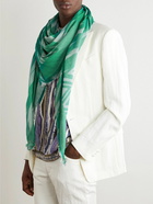 Missoni - Frayed Gauze-Jacquard Scarf