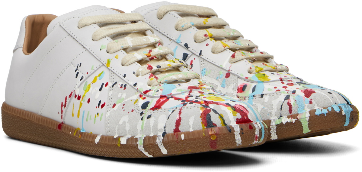 Maison Margiela White Replica Sneakers