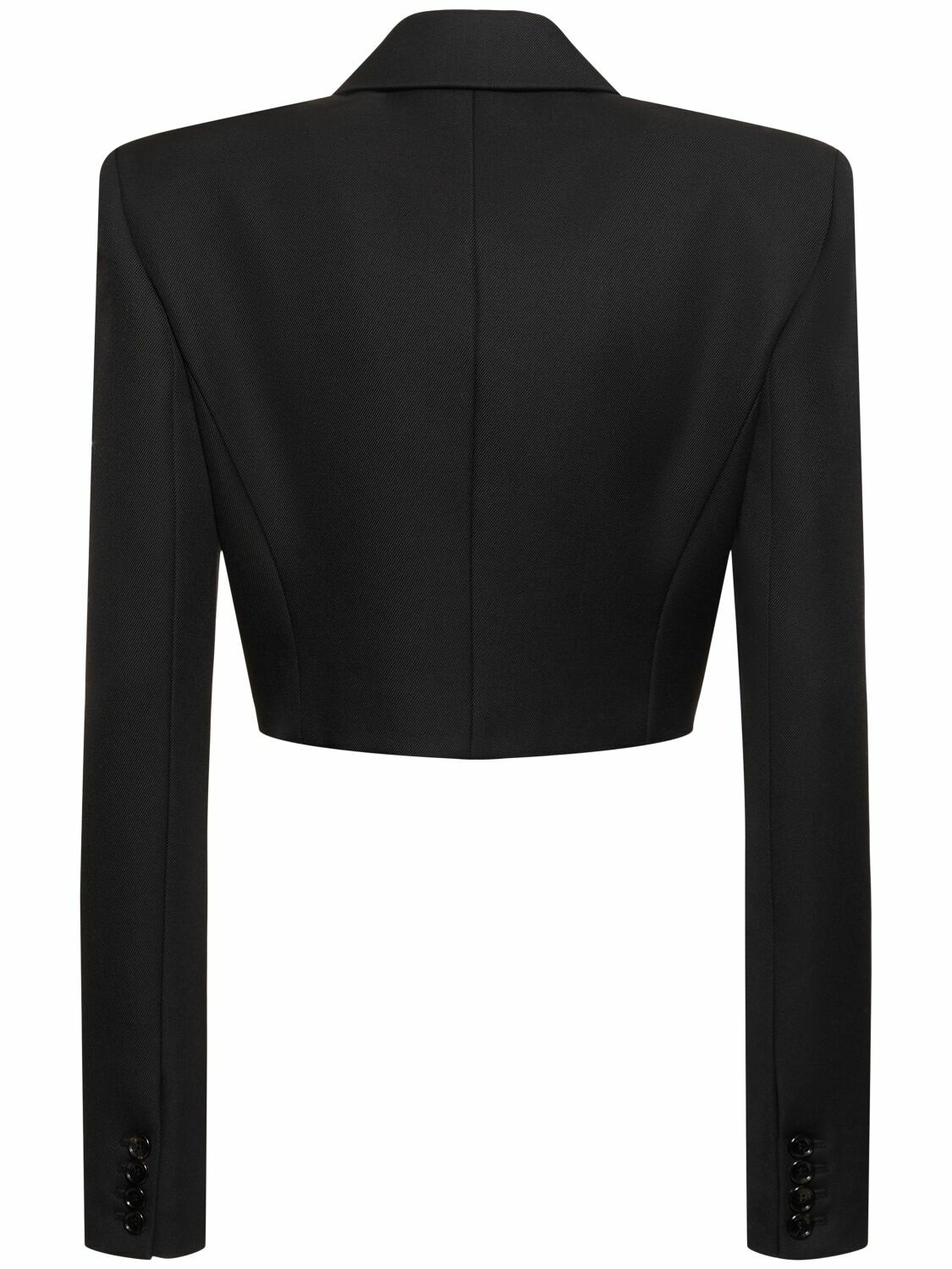 MAGDA BUTRYM - Wool Dbl Breasted Cropped Jacket Magda Butrym