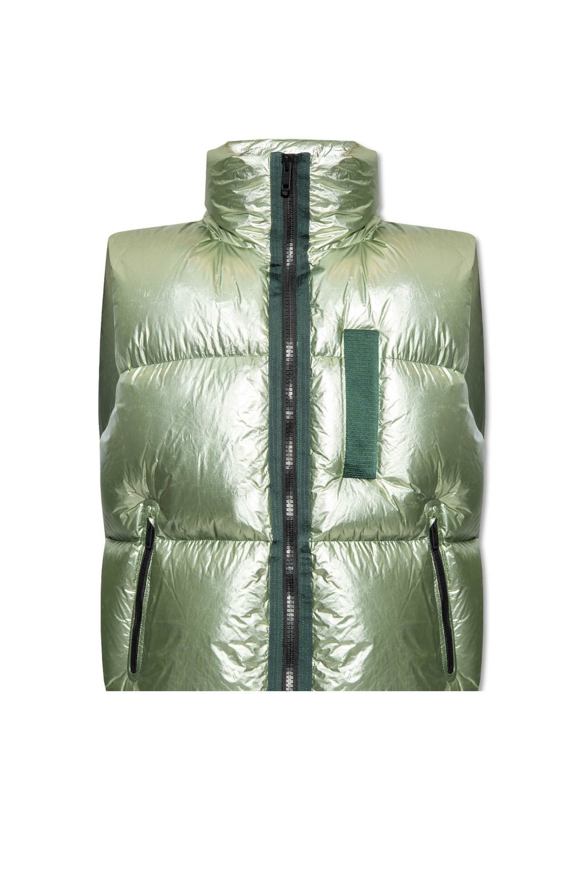 ジャケット・アウター GIVENCHY 90's Reversible Padded Coat 50 Givenchy // Black Zip Logo Puffer Jacket – VSP Consignment