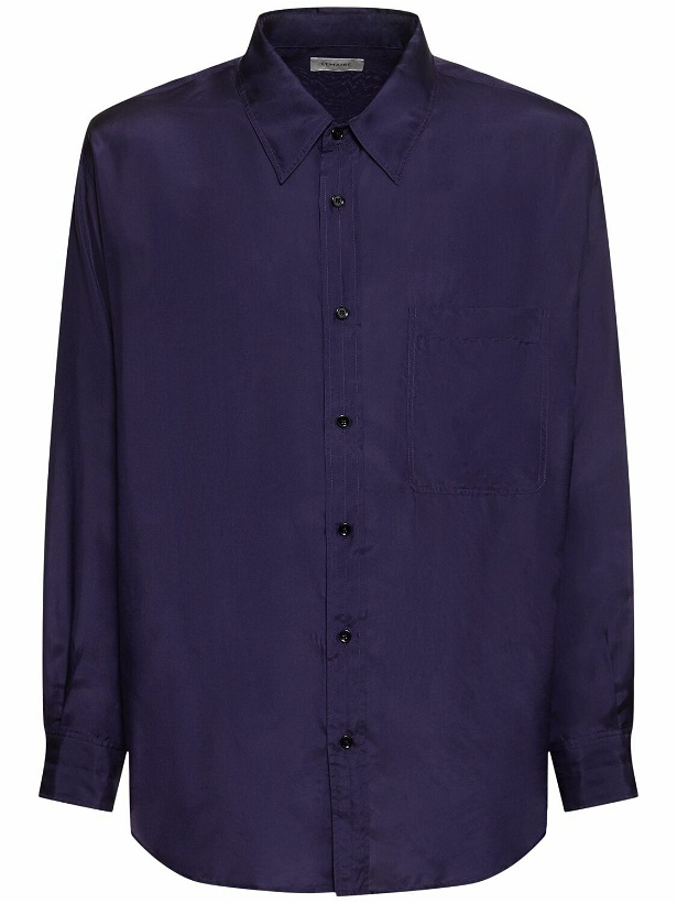 Photo: LEMAIRE Loose Silk Twill Shirt