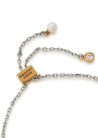 Marc Jacobs The Lips Enamelled Bracelet - Silver - One Size