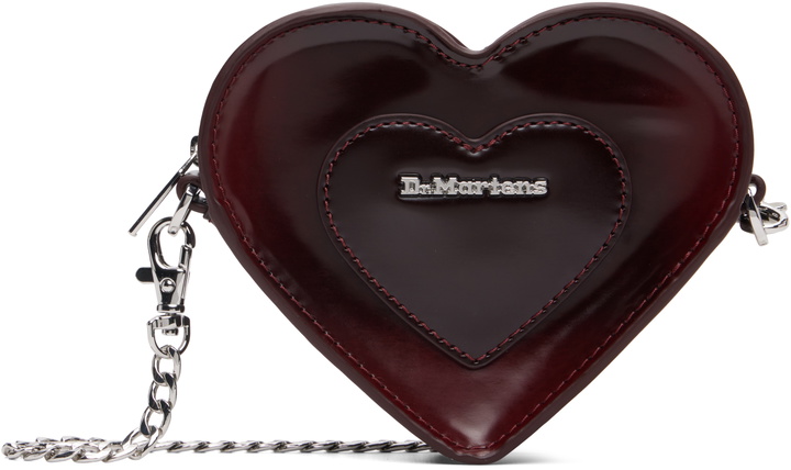 Photo: Dr. Martens Burgundy Mini Heart Bag