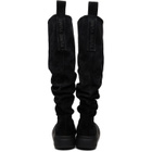 YUME YUME SSENSE Exclusive Black Fisherman Tall Boots