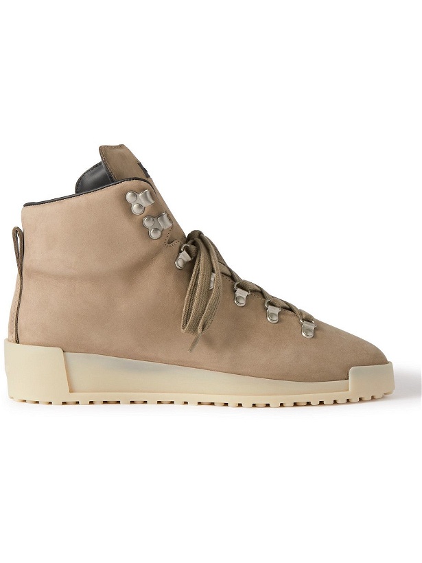 Photo: Fear of God - Nubuck Hiking Boots - Brown