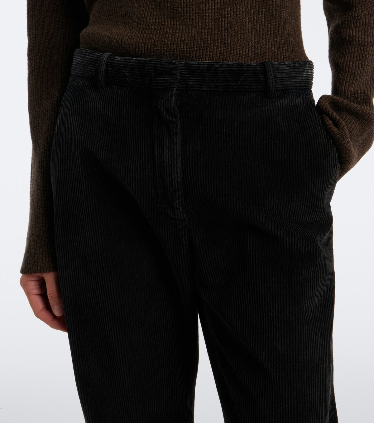 The Row Kenton cotton corduroy straight pants