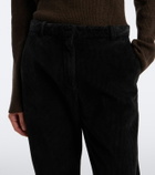 The Row Kenton cotton corduroy straight pants