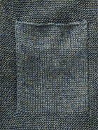 Inis Meáin - Relaxed Linen Cardigan - Blue