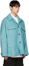 Wooyoungmi Blue Wool Jacket