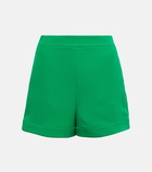 Valentino High-rise silk Cady Couture shorts