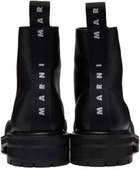 Marni Black Dada Combat Boots