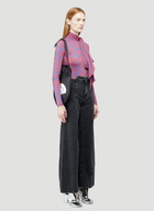 MM6 Maison Margiela Zebra-Print Bodysuit