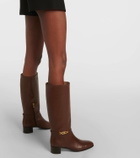 Tom Ford Whitney leather knee-high boots