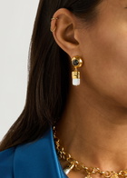Joanna Laura Constantine Mismatched 18kt Gold-plated Earrings - One Size