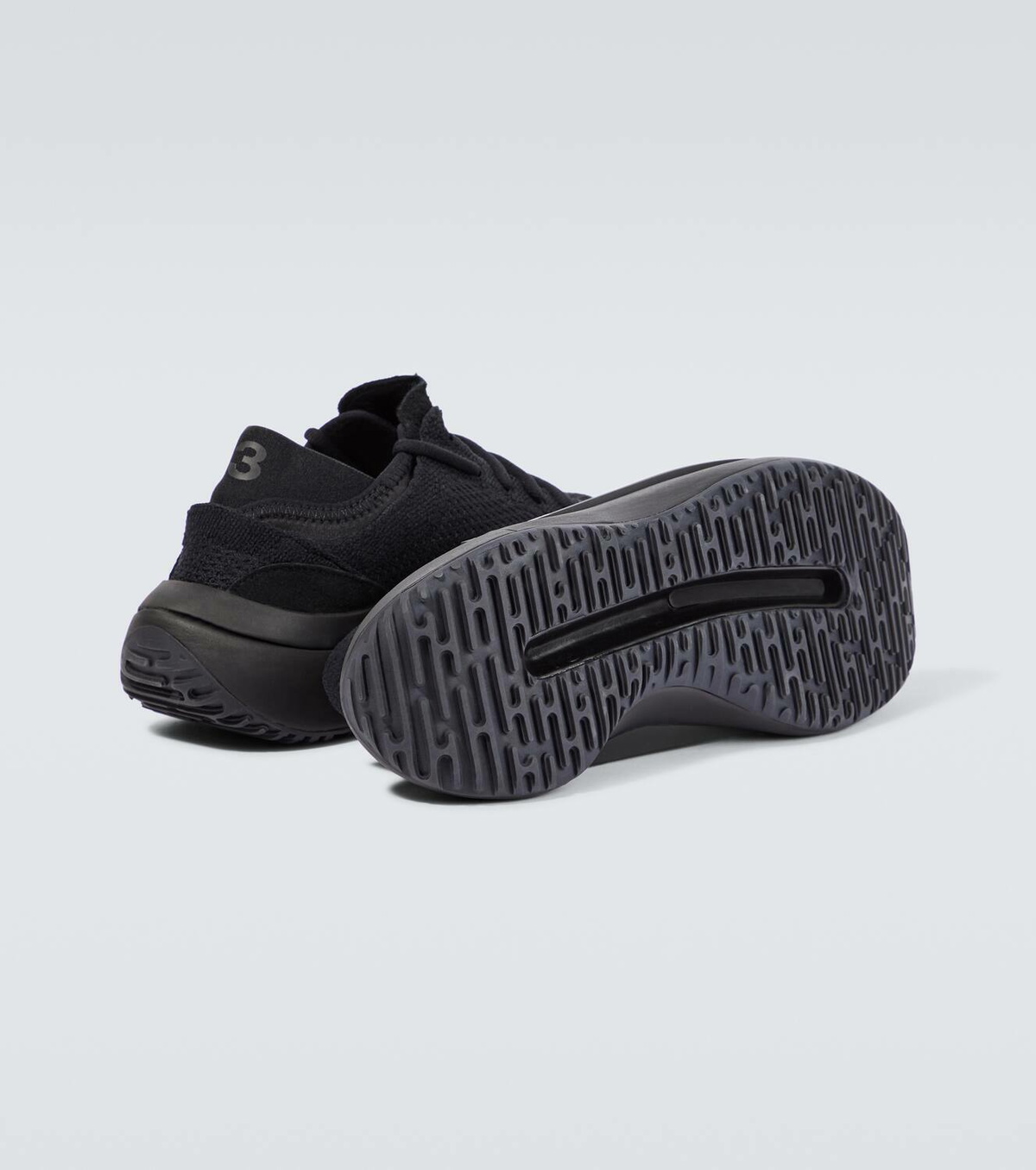 Y-3 ◆ QISAN SNEAKER Adidas Y-3 Yohji Yamamoto Black Qisan Knit Sneakers IG2964