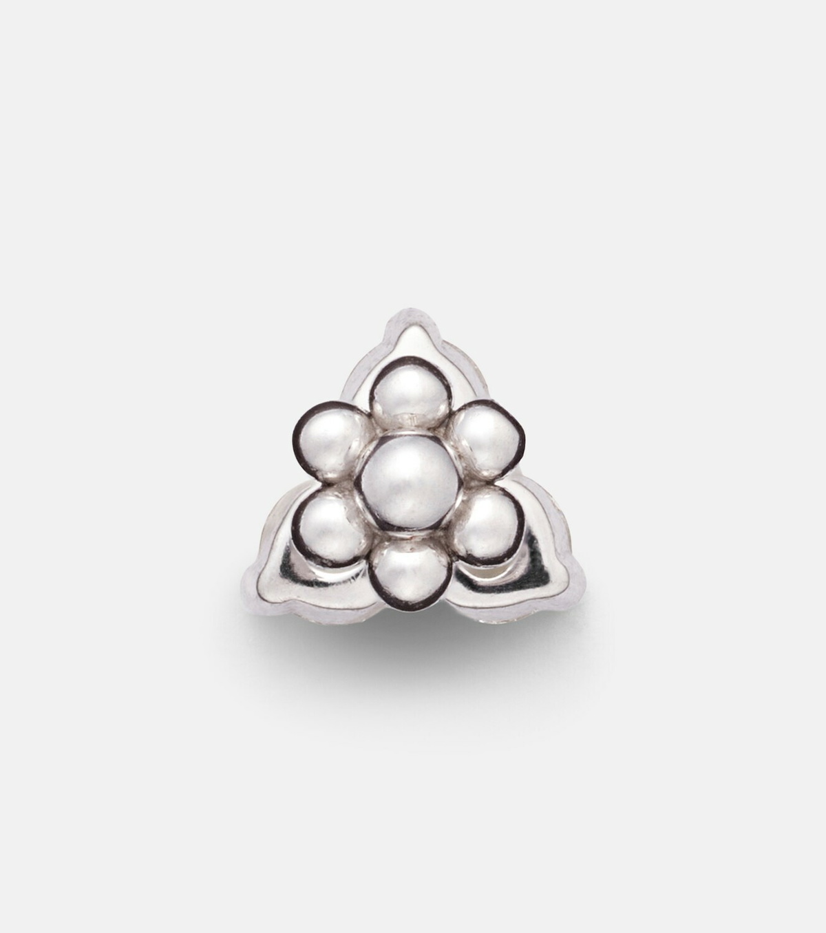 Maria Tash 18kt white gold (750/1000) single earring with diamonds