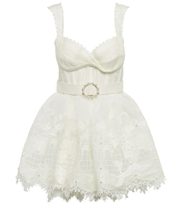 Photo: Zimmermann - High Tide embroidered minidress