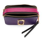 Marc Jacobs Purple Small Snapshot Bag