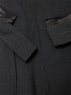 OTTOLINGER Double Fold Wool Blend Suit Pants