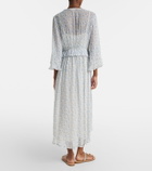 Velvet Aerin floral sheer maxi dress