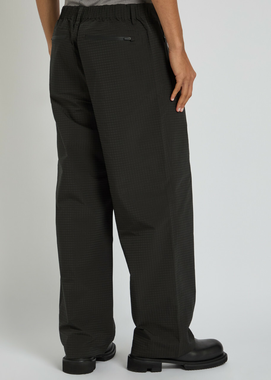 Hiking Patrol Waypoint Pleated Ripstop Trousers Black