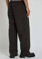Hiking Patrol Waypoint Pleated Ripstop Trousers Black