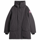 Canada Goose Men's Langford Parka Jacket Classic Disc in Granite Grey