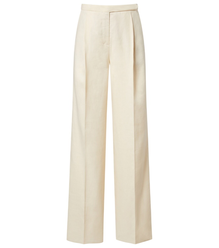 Photo: Dorothee Schumacher Casual Sophistication linen and cotton wide-leg pants