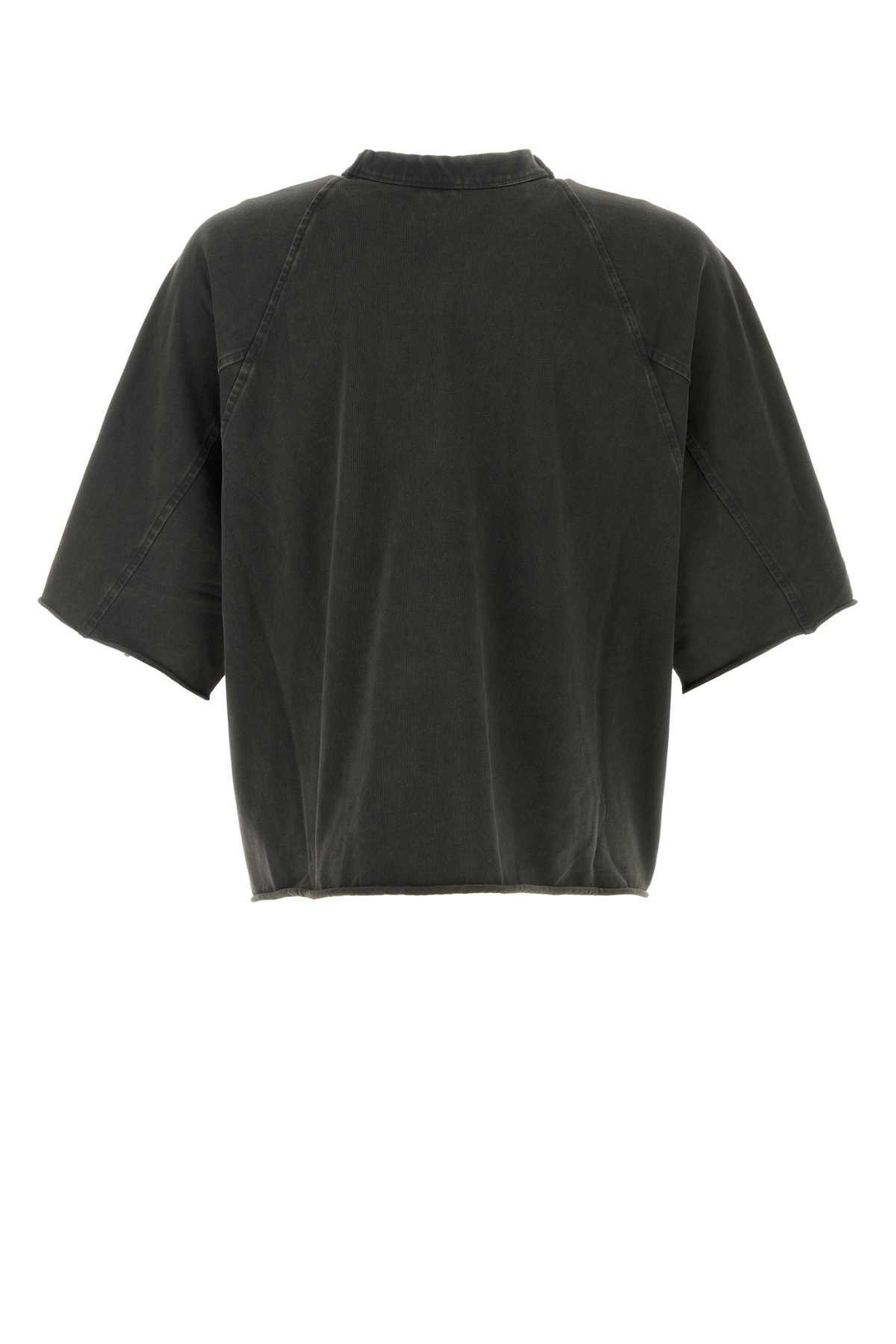 Entire Studios Graphite Cotton Oversize T-shirt
