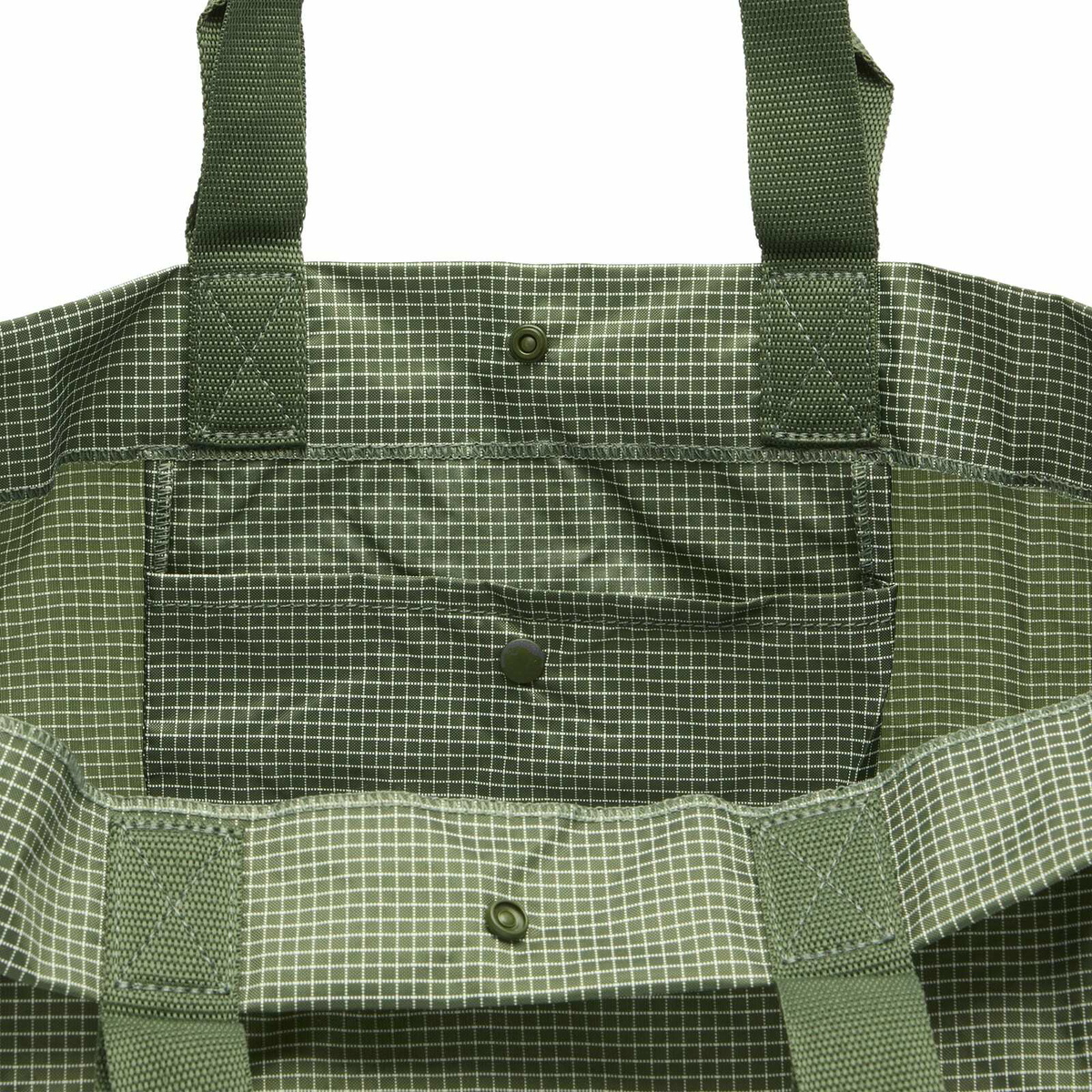 HAY Grid Weekend Bag - Small in Dark Green 
