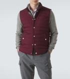 Brunello Cucinelli Technical down vest