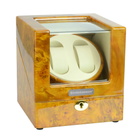 Steinhausen Heritage Burlwood Double Watch Winder SW1803