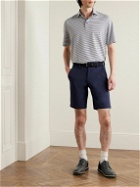 Kjus Golf - Iver Slim-Fit Stretch-Twill Golf Shorts - Blue