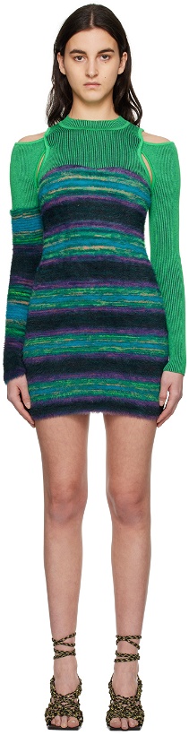 Photo: Andersson Bell Green Paneled Minidress