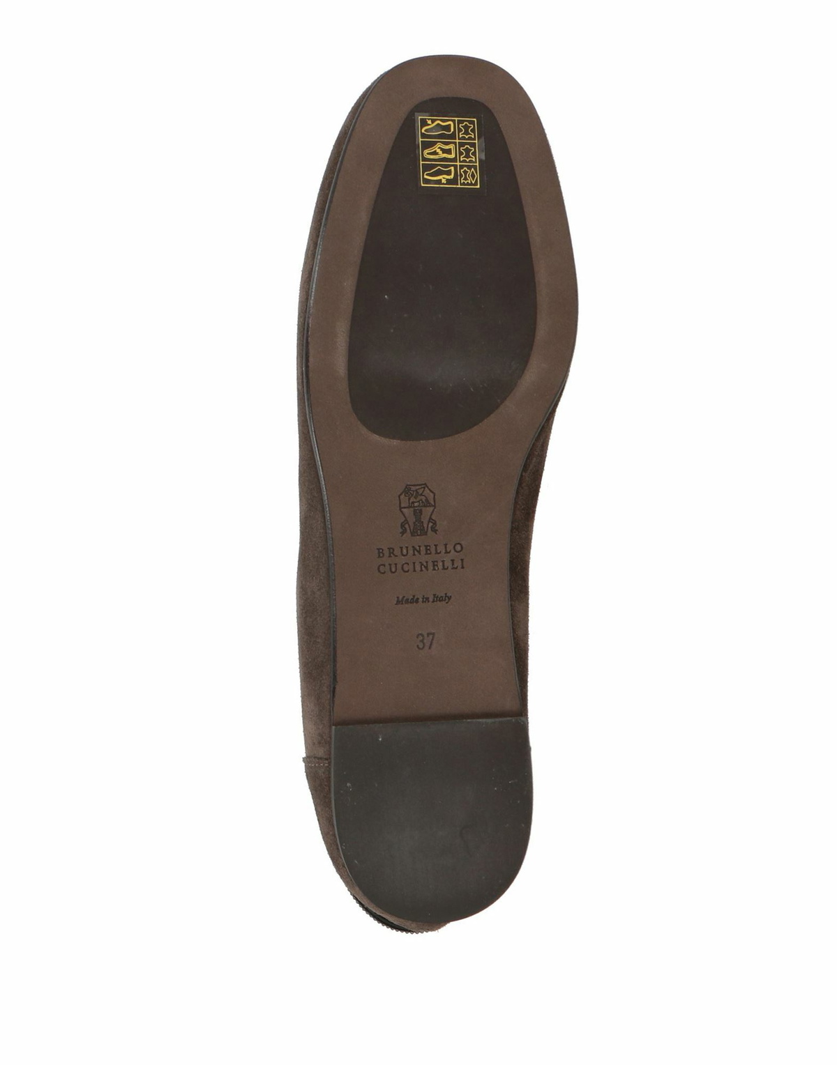 Brunello Cucinelli Womens Loafers Dark in Brown
