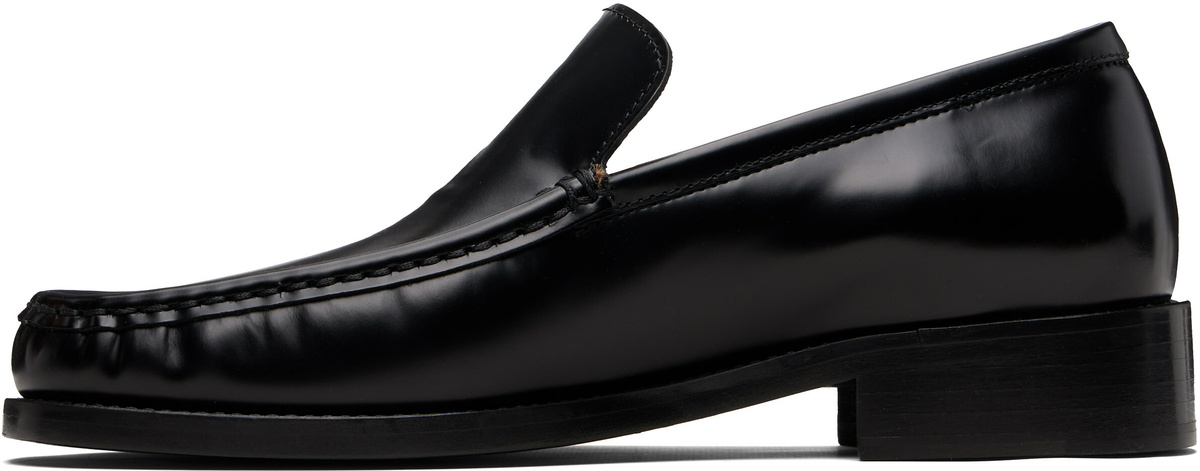 Acne Studios Black Leather Loafers