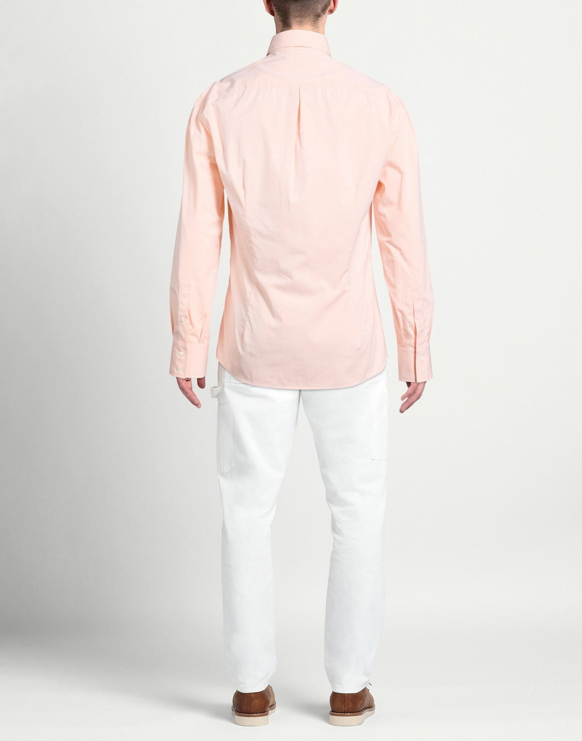 Brunello Cucinelli Mens Shirt Apricot