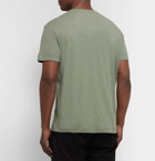 Club Monaco - Slub Cotton-Jersey T-Shirt - Army green